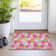 Premium Machine Washable Prisco Pink Rug