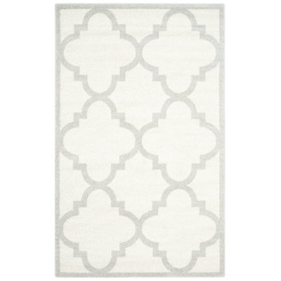 Ammundsen Geometric Beige/Grey Area Rug