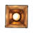 1 - Light Antique Copper Lantern Pendant