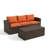 Warner Outdoor Wicker Patio Sofa Set-319375269-319375268