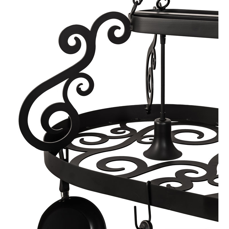 48" Long Neo 3 Light Pot Rack