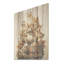 Minimalisme grenouille pyramide - grenouilles et crapauds, art mural sur bois de pin naturel-1281856822