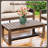 5-Person Patio Wooden Seating Group With Cushions-515768438