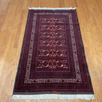  Handmade Turkoman Wool Rug