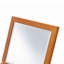 Miroir inclinable/rasage en bois moderne biseauté Risako