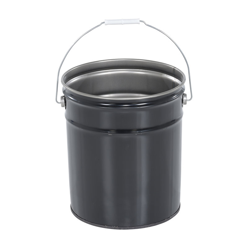 Seau en métal / fil métallique, H 11,75 po x l 11,75 po x P 13,37 po