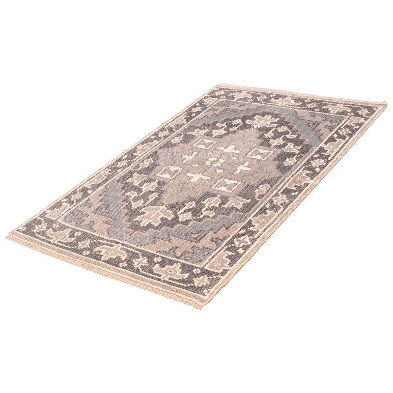 Tapis unique gris 5 pi 0 po x 8 pi Tangier Tangier