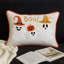 Coussin fantôme d'Halloween Boo 14 x 20 avec insert et housse