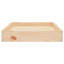 Lit pour chien Tucker Murphy Pet ™ 28,1 po x 21,3 po x 3,5 po en bois de pin massif-1034495090-1034495103