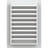Vertical Functional Gable Vent with Flat Trim Frame-32621702