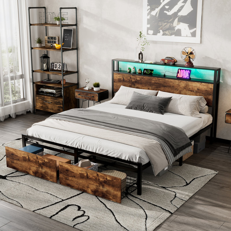 Storage Bed, Double (4'6)