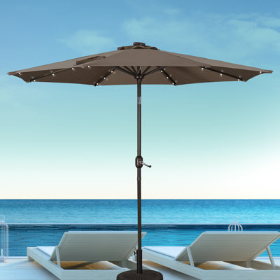 Atanasia 108'' Lighted Market Umbrella