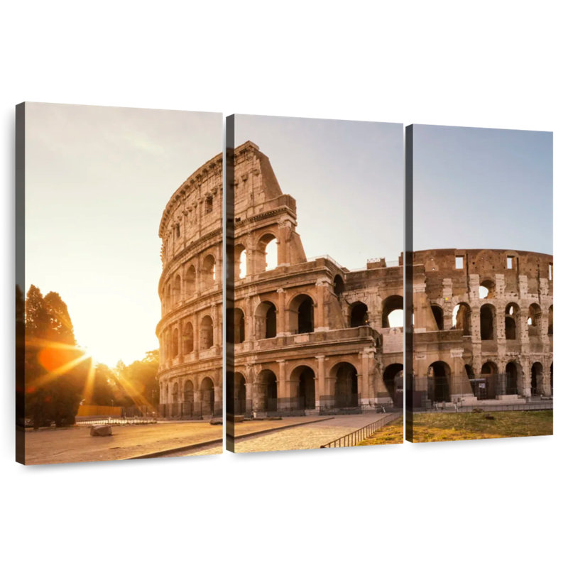 Sebbie Majestic Roman Colosseum, 36" H x 57" W