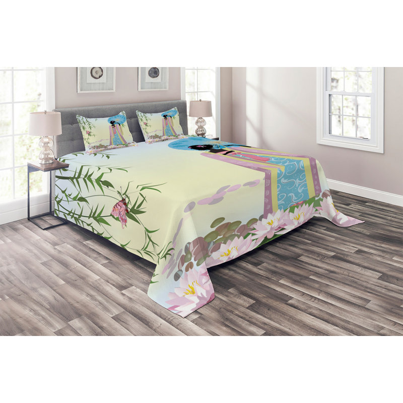 Eclectic Polyester Coverlet