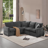 Evangelyne 5 - Piece Upholstered Sectional