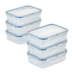 LOCK & LOCK Easy Essentials Food Lids (Flip-Top) / Pantry Storage, BPA  Free, Top-50.7 Cup-for Rice, Clear