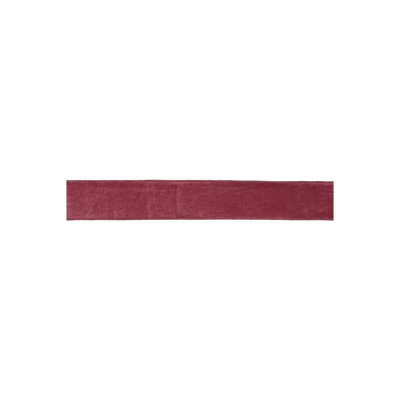 Mauve Red Wired Ribbon