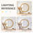 Nirvelli Natural Rattan 35.8" Dia. Round Accent Wall Mirror with D-Ring Hangers-1593395730-1593514990