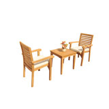 Hari Outdoor 3 - Piece Teak Dining Set