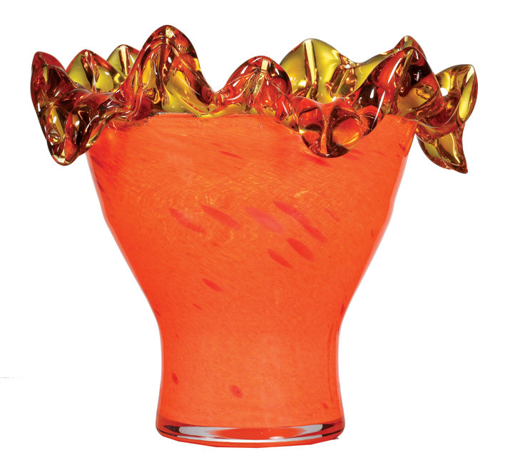 Bol décoratif en verre