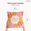 Coussin décoratif floral intérieur / extérieur en polyester