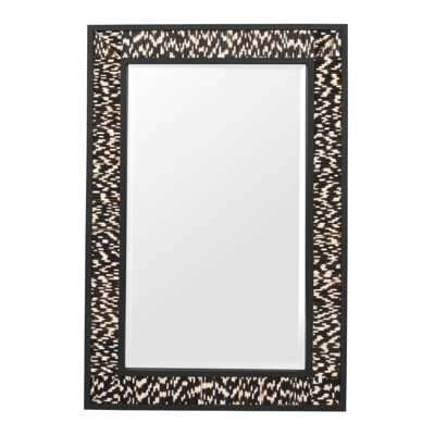 Medium 37" Genuine Quill Accent Mirror