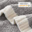  Jeté tricoté réversible Heather Knit-109868407-109868409