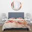 Ensemble de housse de couette en microfibre / polyester Peach Petal Dance Bedding-36855373