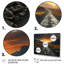 Road or et gris coucher de soleil I sur toile-833527806-833527802