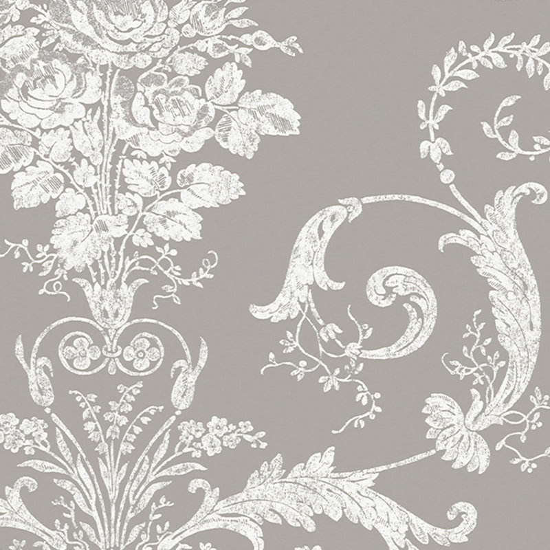 Rouleau de papier peint Laura Ashley Josette, Acier