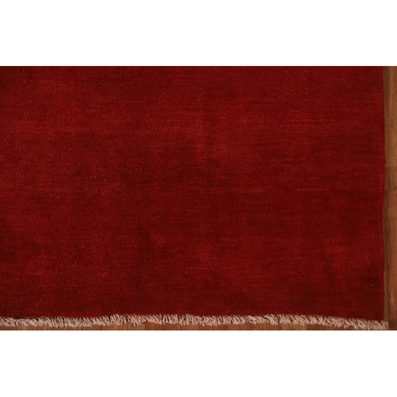 Tapis uni en laine Gabbeh