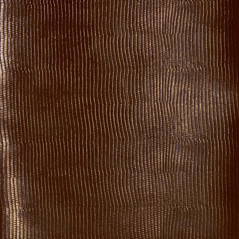Vela Faux Leather Fabric, Brown