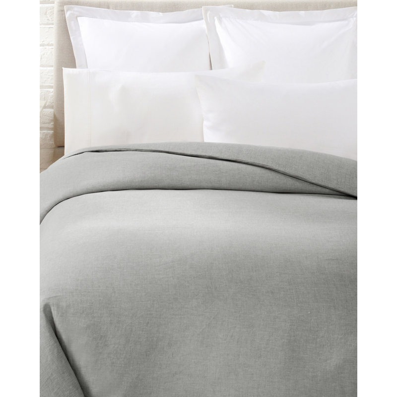 Driscoll Avia Single Duvet Cover, King Duvet Cover, Gray