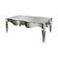 Solid Wood Extendable Mirrored Coffee Table