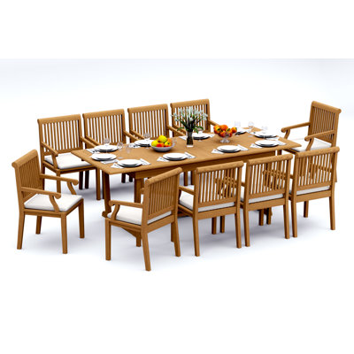 Sack Outdoor - Piece Teak Dining Set