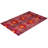 Overyed One-of-a-Kind Rectangle 5'10" X 9'2" New Age Wool Area Rug Red/Yellow/Brown