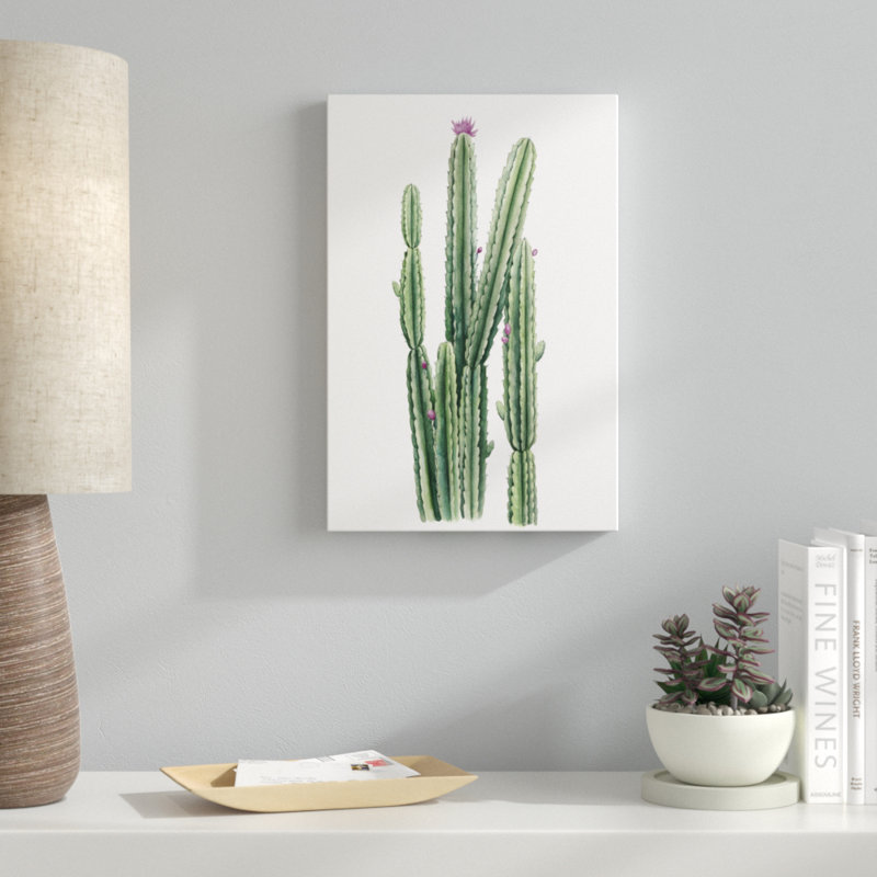 «Desert Blooms Ii», reproduction sur toile, H 18 po x l 12 po
