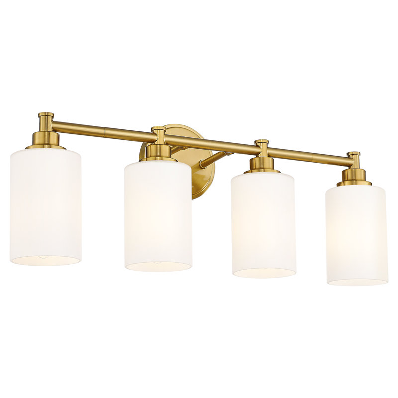 Somona Dimmable Vanity Light, Champagne Bronze, 4