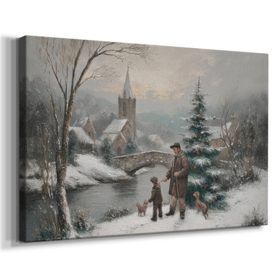 Mistletoe of Quiet Promise - Toile tendue avec châssis de qualité supérieure