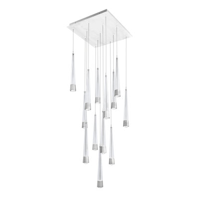 Quill Square Multi-Light 4-CCT Pendant