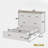 Multi-functional Foldable Murphy Bed  With Charging Station And 1 Large Storage Drawer-230405328-230405330
