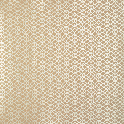 Slow Living Metallic Geometric Motif Wallpaper Roll