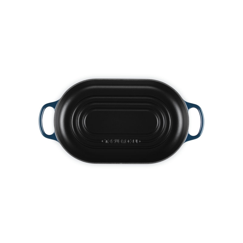 Le Creuset Enameled Cast Iron Signature Round Skillet, 9 in. - Nuit w. Crucible Knob