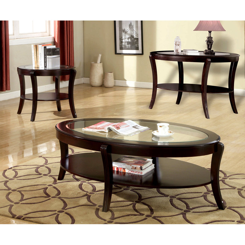 Oval Shape Coffee Table