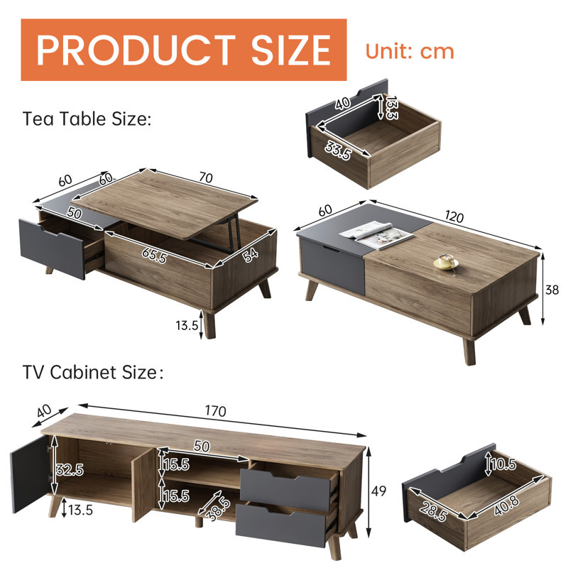 TV Stand for TVs up to 60"