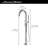 1 Handle Floor Tub Filler with Diverter-37071128