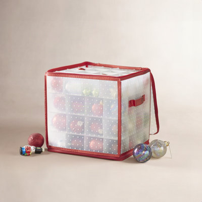 11.8 H x 11.8 W x 11.8 D Ornament Storage