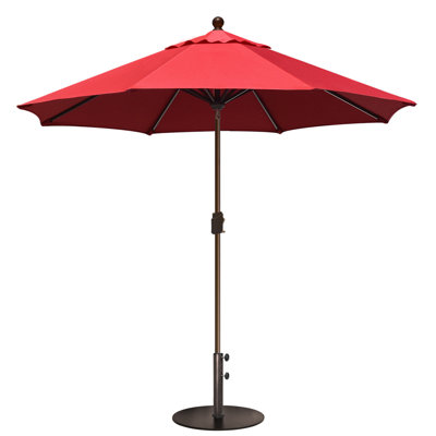 Parasol de marché 9 pi avec support