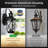 Black Outdoor Motion Sensor Light, 2-Pack Outdoor Lanterns for Porch