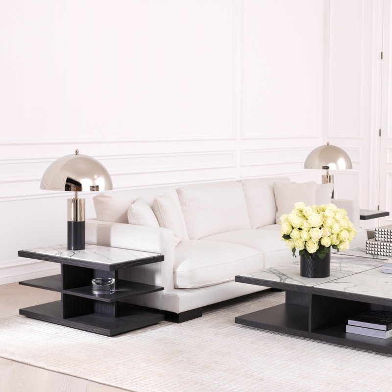 Miguel Marble End Table
